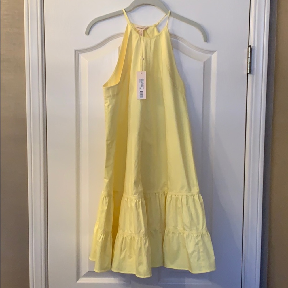 Yellow Strapped Dress